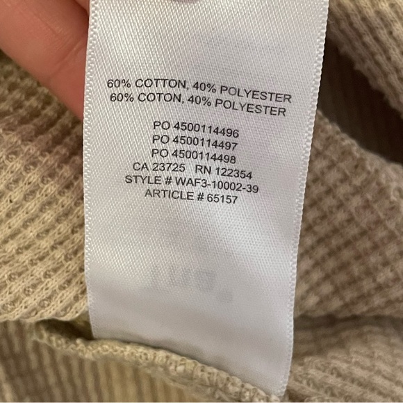 TNA - cropped, boxy waffle top - Picture 4 of 5